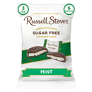 Russell Stover Sugar Free Mint Patties in Dark Chocolate, 3 oz. bag