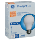 GE LED Daylight 40W Classic Shape
