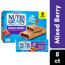 Kellogg's Nutri Grain Mixed Berry Breakfast Bars 8-1.3 oz Bars