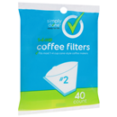 Simply Done #2 Cone Coffee Filters