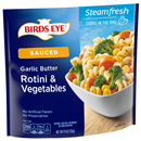Birds Eye Steamfresh Chef's Favorites Rotini & Vegetables with Oven Roasted Garlic Butter Sauce