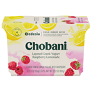 Chobani Yogurt, Greek, Raspberry Lemonade, Layered, Value 4 Pack