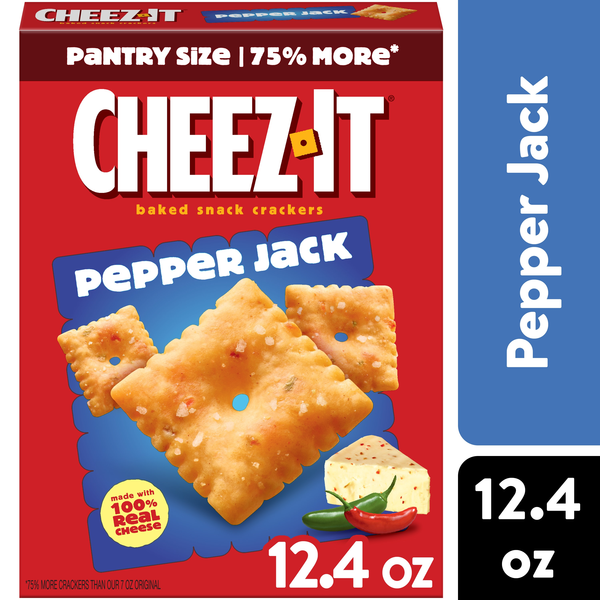 Cheez-It Cheese Crackers Pepper Jack | Hy-Vee Aisles Online