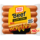 Oscar Mayer Premium Beef Franks 10Ct