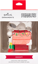Hallmark Christmas Ornament (Peanuts Snoopy On Holiday Doghouse)