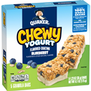 Quaker Chewy Yogurt Blueberry Granola Bars 5-1.23oz.