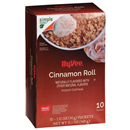 Hy-Vee Cinnamon Roll Instant Oatmeal 10-1.51oz. Packets