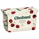 Chobani Black Cherry on the Bottom Non-Fat Greek Yogurt 4-5.3 Oz