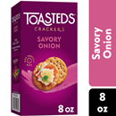 Toasteds Savory Onion Crackers