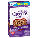 Cheerios Cereal, Lightly Sweetened, Multi Grain, Family Size