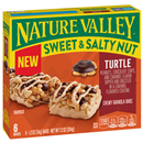 Nature Valley Sweet & Salty Nut Chewy Granola Bars, Turtle, 6-1.2 oz Bars