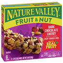 Nature Valley Fruit & Nut Dark Chocolate Cherry Chewy Trail Mix Granola Bars, 1.2 oz, 6 count