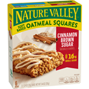 Nature Valley Cinnamon Brown Sugar Soft-Baked Oatmeal Squares, 1.24 oz, 6 count