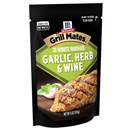 McCormick Grill Mates Garlic, Herb & Wine MarinadMcCormick Garlic, Herb & Wine 30 Minute Marinade