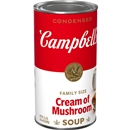 Campbell's Family Size Cream of Mushroom Condensed Soup