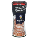 Morton Himalayan Pink Salt, Refillable Adjustable Grinder