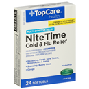 TopCare Nite Time Cold & Flu Relief Softgels