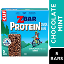 Zbar Protein - Chocolate Flavored Mint - Crispy Snack Bars - Made With Organic Oats - Non-Gmo - 5G Protein - Gluten Free Protein Bars (5 Pack)