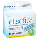 TopCare Elisefit 3 Razor Cartridges, 3-Blade