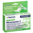 Topcare Combination Pack 3-Day Treatment Miconazole 3 Vaginal Antifungal