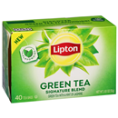 Lipton Green Tea, Signature Blend, 40 Tea Bags