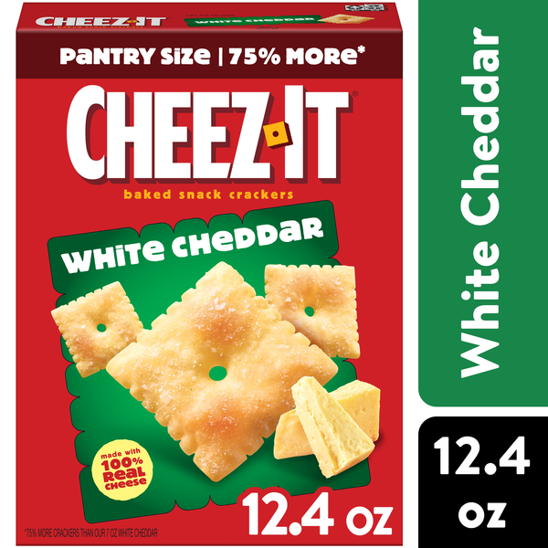 Cheez-It White Cheddar Cheese Baked Snack Crackers | Hy-Vee