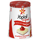 Yoplait Original Strawberry Cheesecake Flavored Low Fat Yogurt