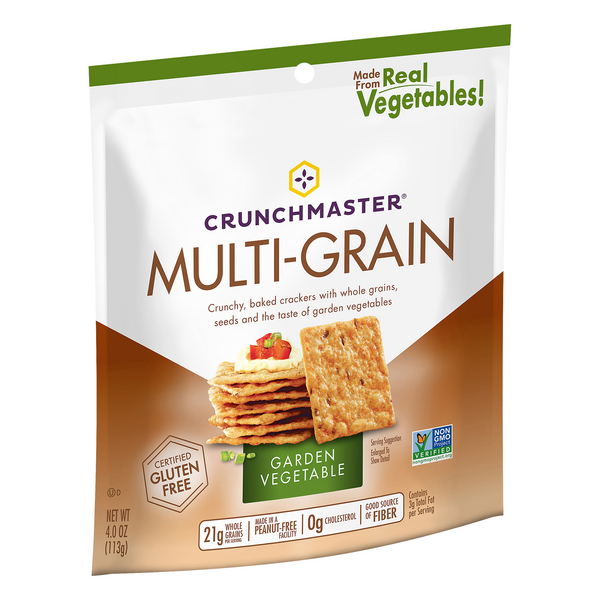 Crunchmaster Multi-Grain Garden Vegetable Crackers | Hy-Vee Aisles