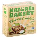 Natures Bakery Oatmeal Crumble, Apple, 6-1.41oz