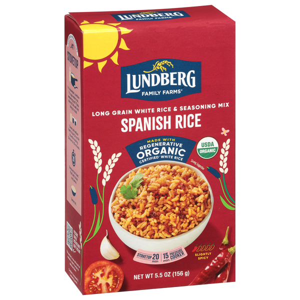 Lundberg Family Farms Organic Spanish Style Rice Mix | Hy-Vee Aisles ...