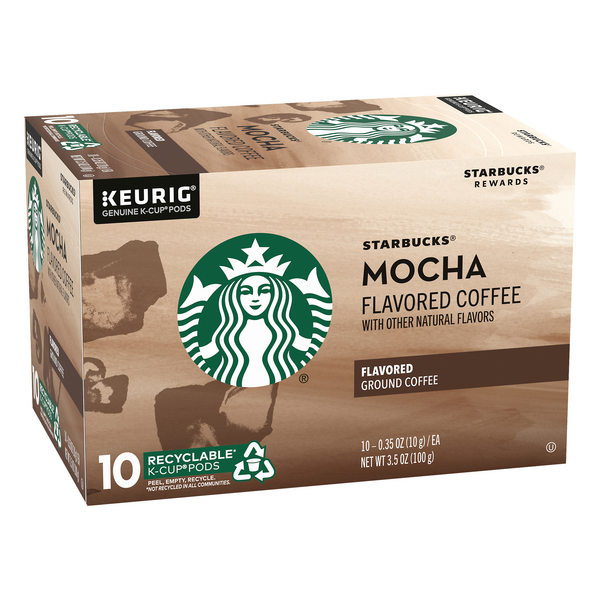 Starbucks Mocha K-Cups 10-0.35 oz ea 