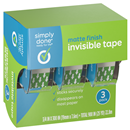 Simply Done Invisible Tape 25 Yd