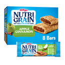 Kellogg's Nutri Grain Soft Baked Apple Cinnamon Breakfast Bars 8-1.3 oz Bars