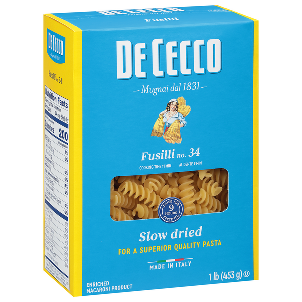  De Cecco Pasta, Fettuccine, 16 oz : Grocery & Gourmet Food