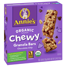 Annie's Organic Chocolate Chip Chewy Granola Bars 6-0.89 oz Bars