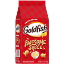 Goldfish Awesome Sauce Flavored Baked Snack Crackers