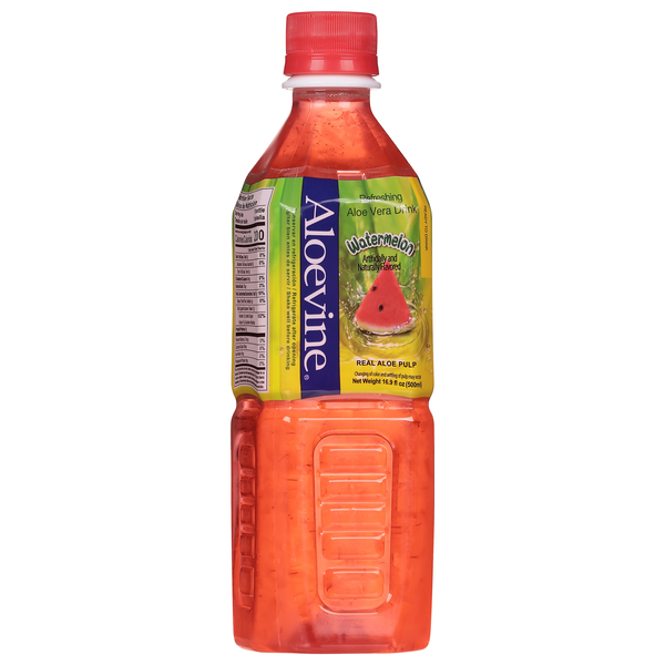 Aloevine Watermelon Refreshing Aloe Vera Drink, 16.9 fl oz