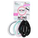 Scunci Spiral Silicone Ponytailers