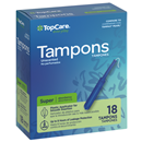 TopCare Tampons Super Absorbency Unscented
