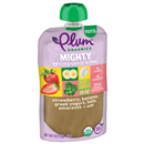 Plum Organics Tots Mighty 4 Kale Strawberry Amaranth & Greek Yogurt Essential Nutrition Blend