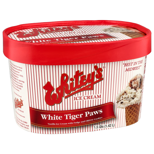 Whitey's Ice Cream White Tiger Paws | Hy-Vee Aisles Online Grocery
