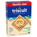 Triscuit Reduced Fat Whole Grain Wheat Crackers, Family Size