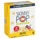 Skinny Pop Butter Microwave Popcorn 12-2.8 Oz