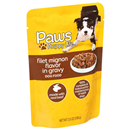 Paws Happy Life Dog Food, Filet Mignon Flavor In Gravy