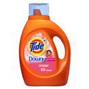 Tide Plus a Touch of Downy April Fresh Scent Liquid Laundry Detergent Bottle