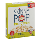 Skinny Pop Sea Salt Popcorn 6-2.8 Oz