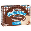 Smucker's Uncrustables Chocolate Flavored Hazelnut Spread Sandwich 4Ct