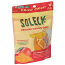 Solely Dried Fruit, Organic, Mango Strips