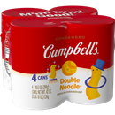 Campbell's Double Noodle Condensed Soup 4-10.5 Oz