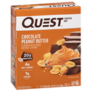 Quest Protein Bar, Chocolate Peanut Butter 4 Count